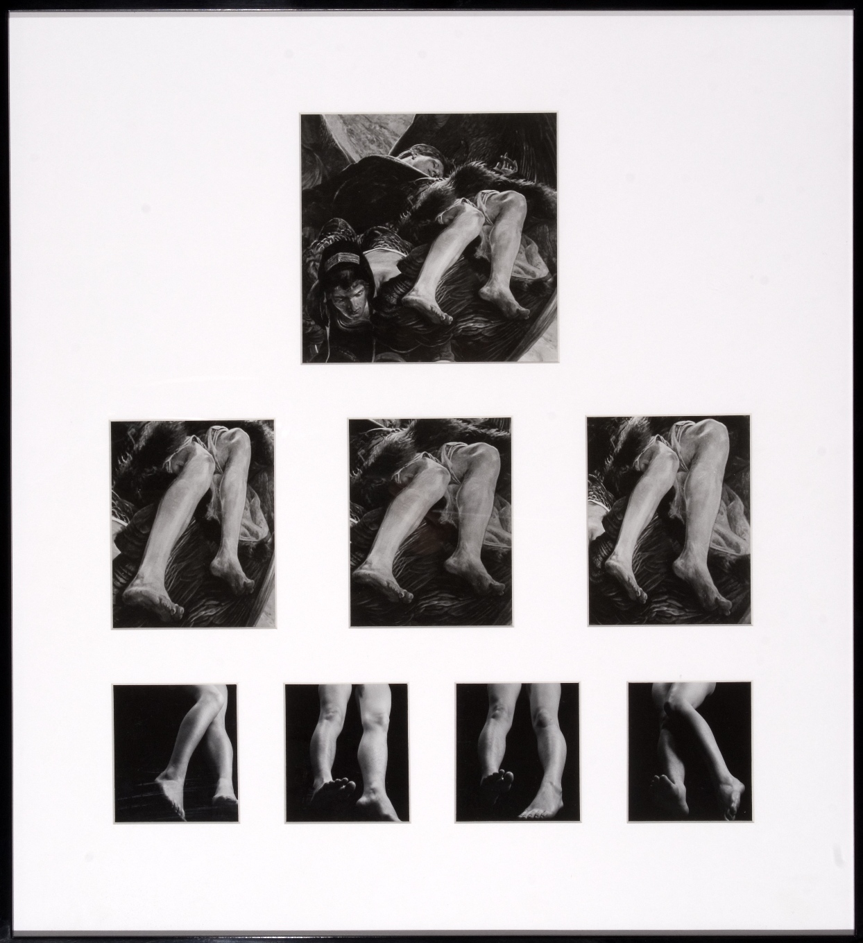 123. Dłubak Zbigniew, Desymbolizacje, 1978, 59,2 x 53,9 cm (w oprawie)